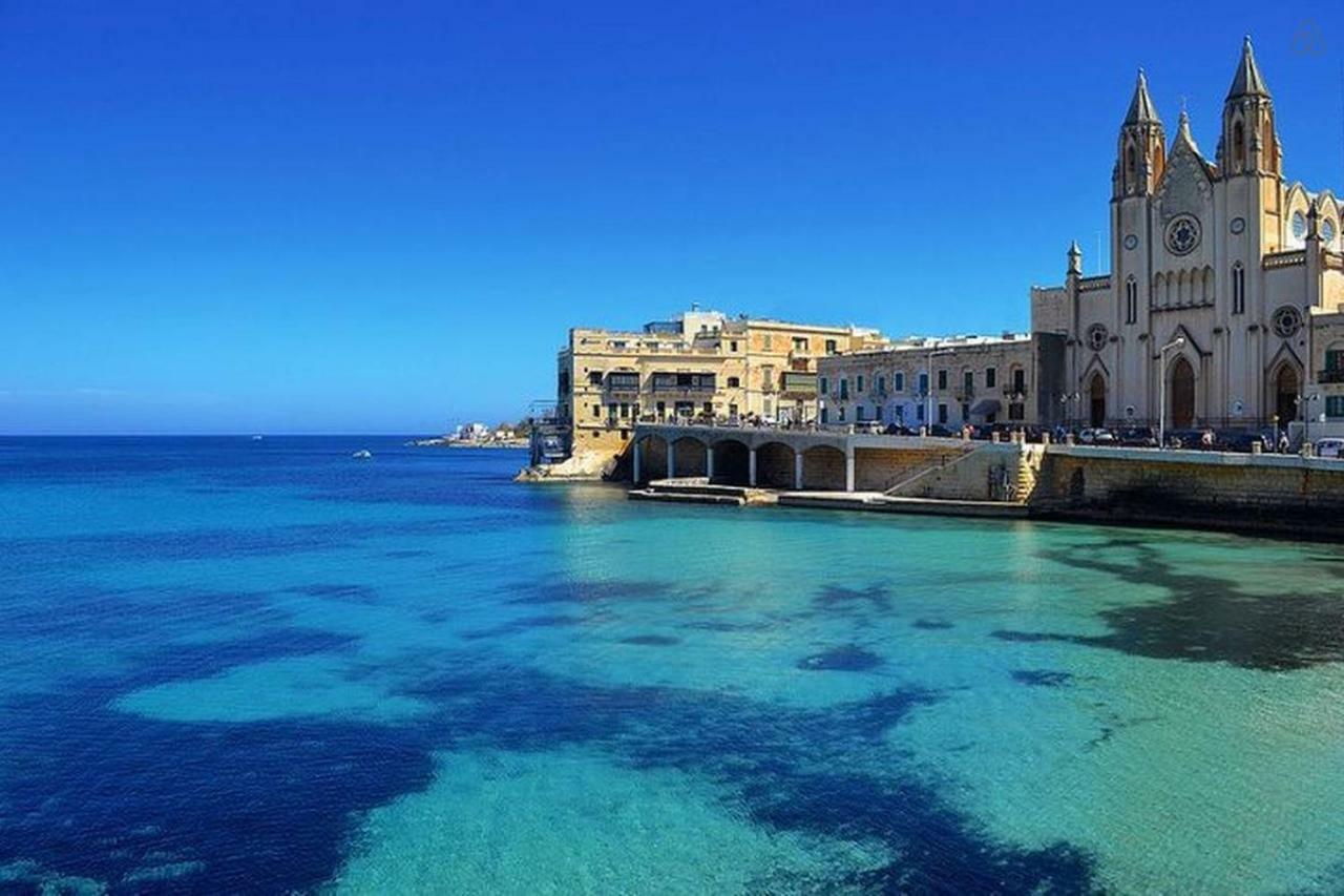 Cosy 1Br Penthouse With Terrace, Great Location Apartment Gzira Екстериор снимка
